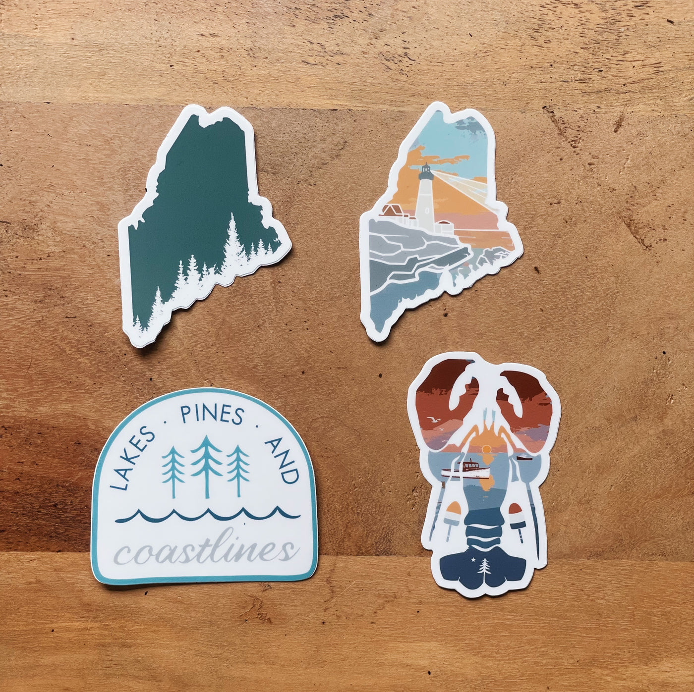Maine Coast Sticker Bundle