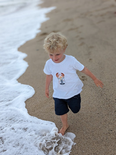 Lobster Boat Toddler Tee (2T-5/6T)