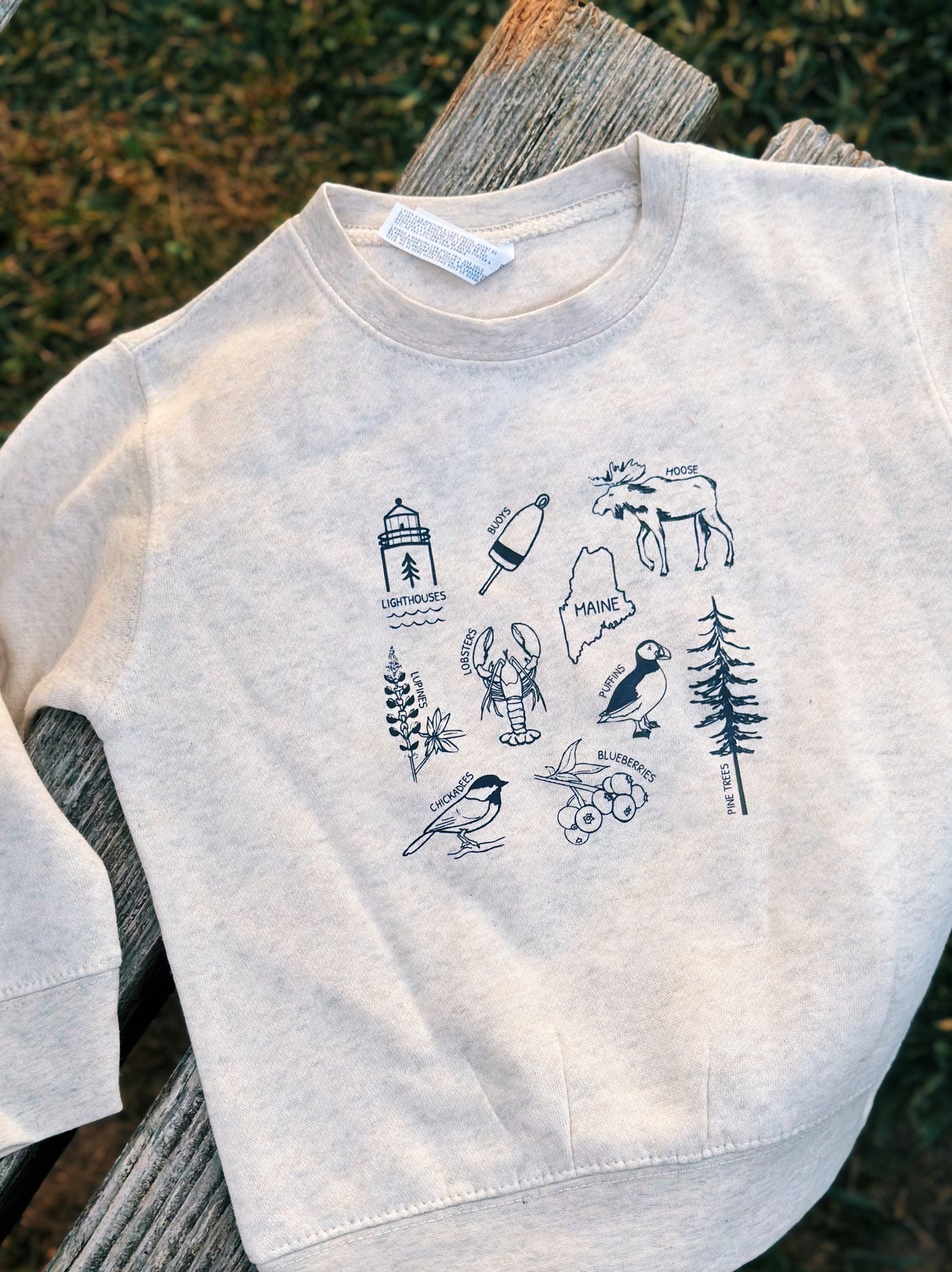 Best of Maine Toddler Crewneck