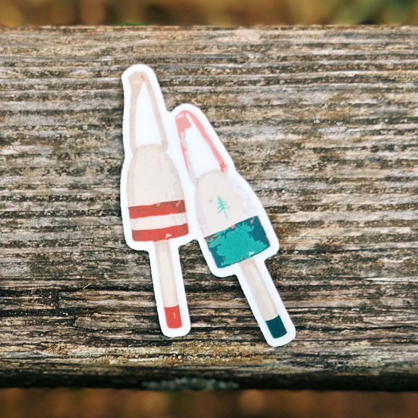 Lobster Buoys Sticker