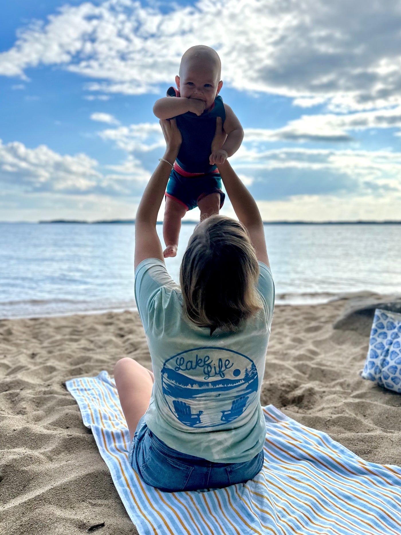 Tie Dyed Lake Life T-Shirt