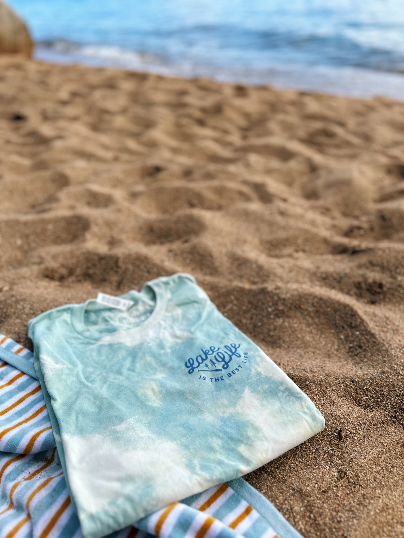 Tie Dyed Lake Life T-Shirt