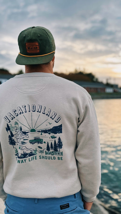 Vacationland Crewneck + Hoodies