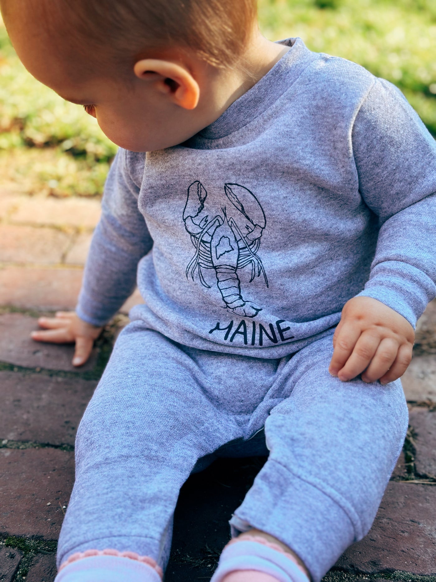 Maine Lobster Fleece One-Piece