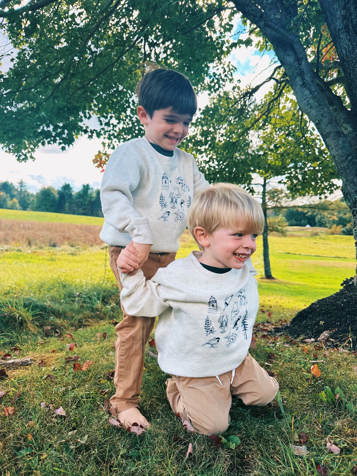 Best of Maine Toddler Crewneck