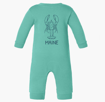 Maine Lobster Fleece One-Piece