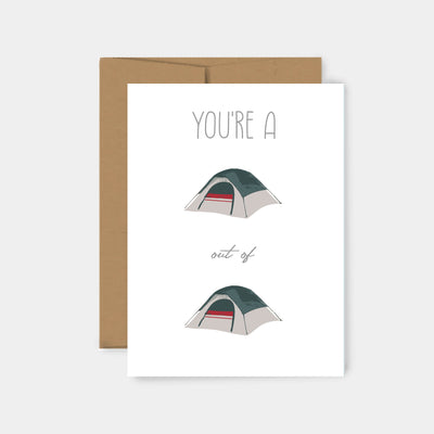 Tent out of Tent Card