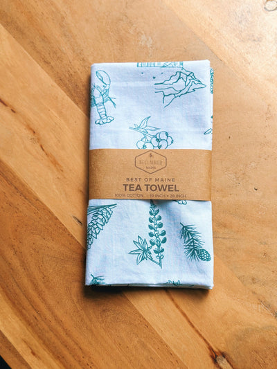 Best of Maine Tea Towel