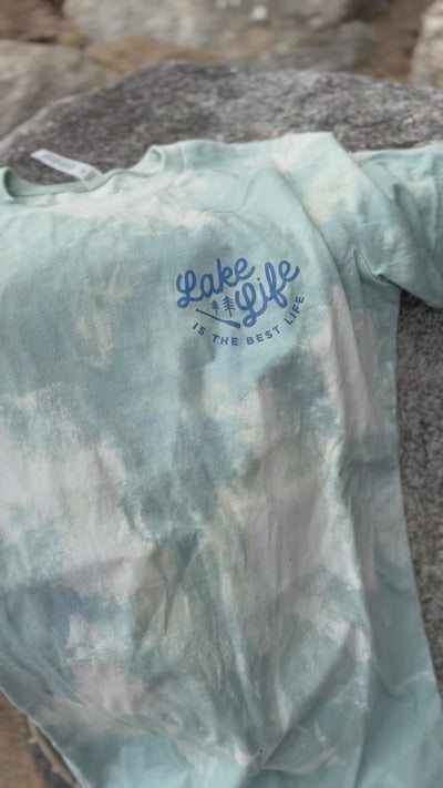 Tie Dyed Lake Life T-Shirt