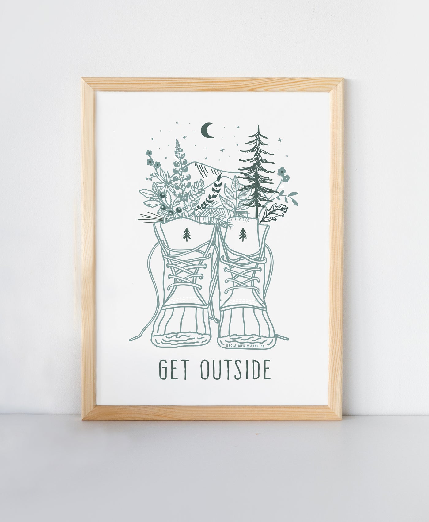 Get Outside Boot Print