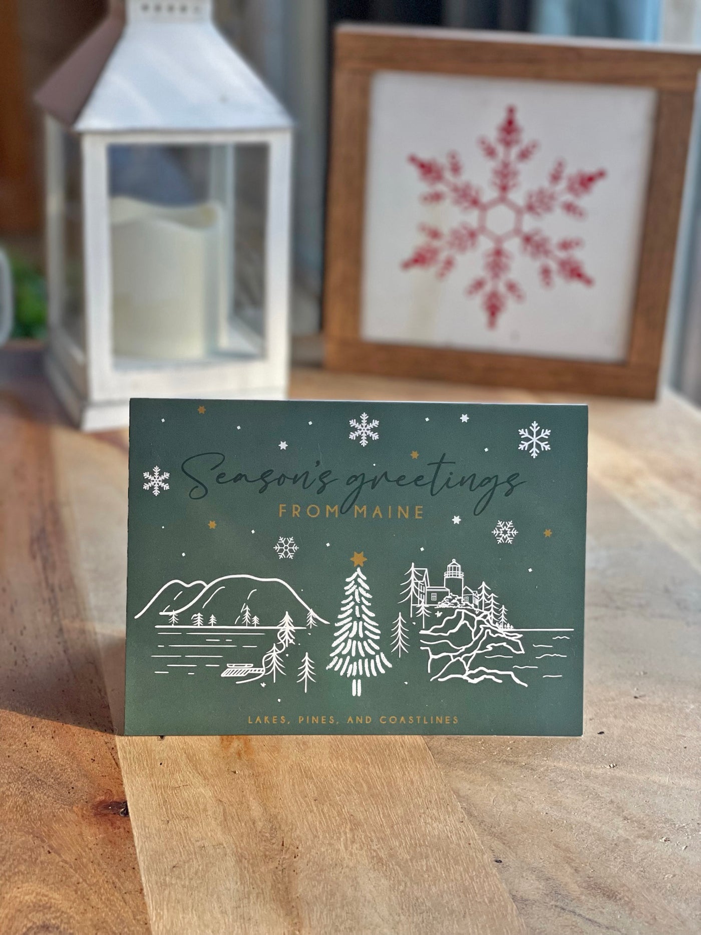 Maine Season's Greetings Card