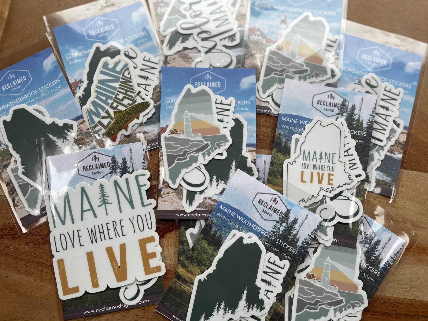 Maine Sticker Bundle (3 or 6)