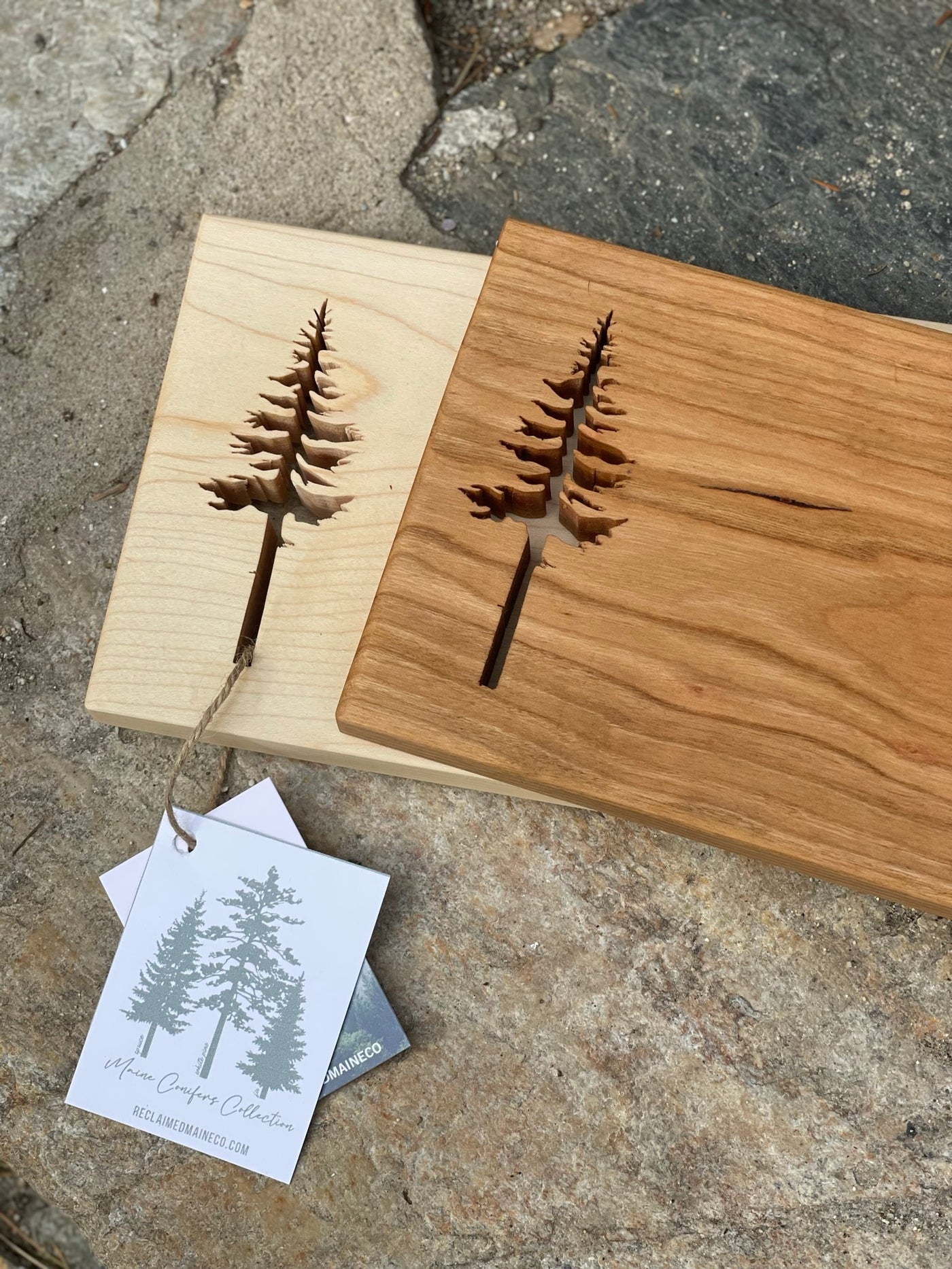 Maine Spruce Grazing Board - Side