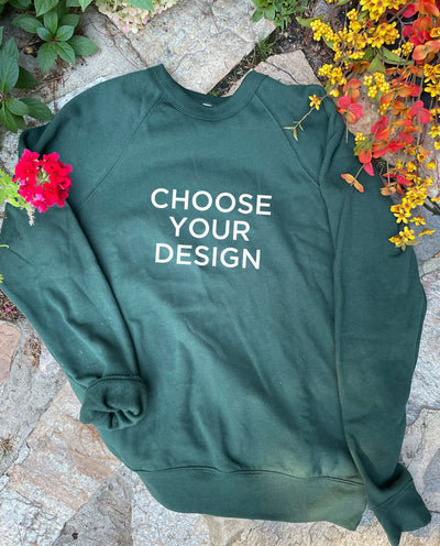 Fleece Crewneck - Choose Your Design