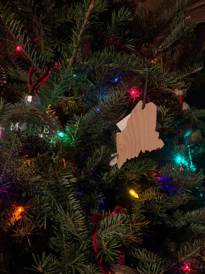 Reclaimed Wood Maine Ornaments
