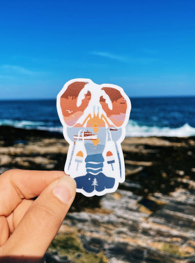 Maine Lobster Sticker