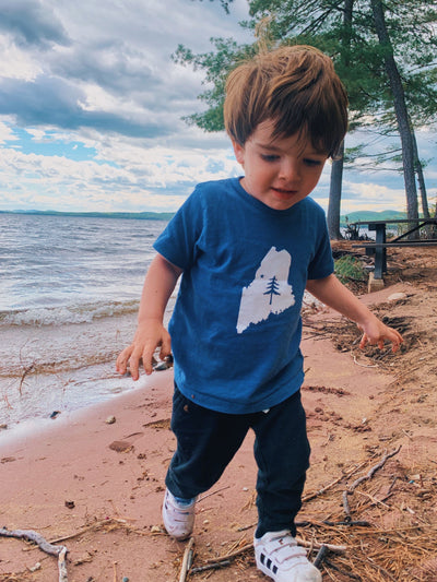 Maine Flag Toddler Tee (2T-5/6T)