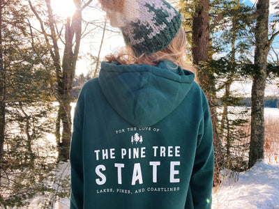 Pine Tree State Heavyweight Hoodie