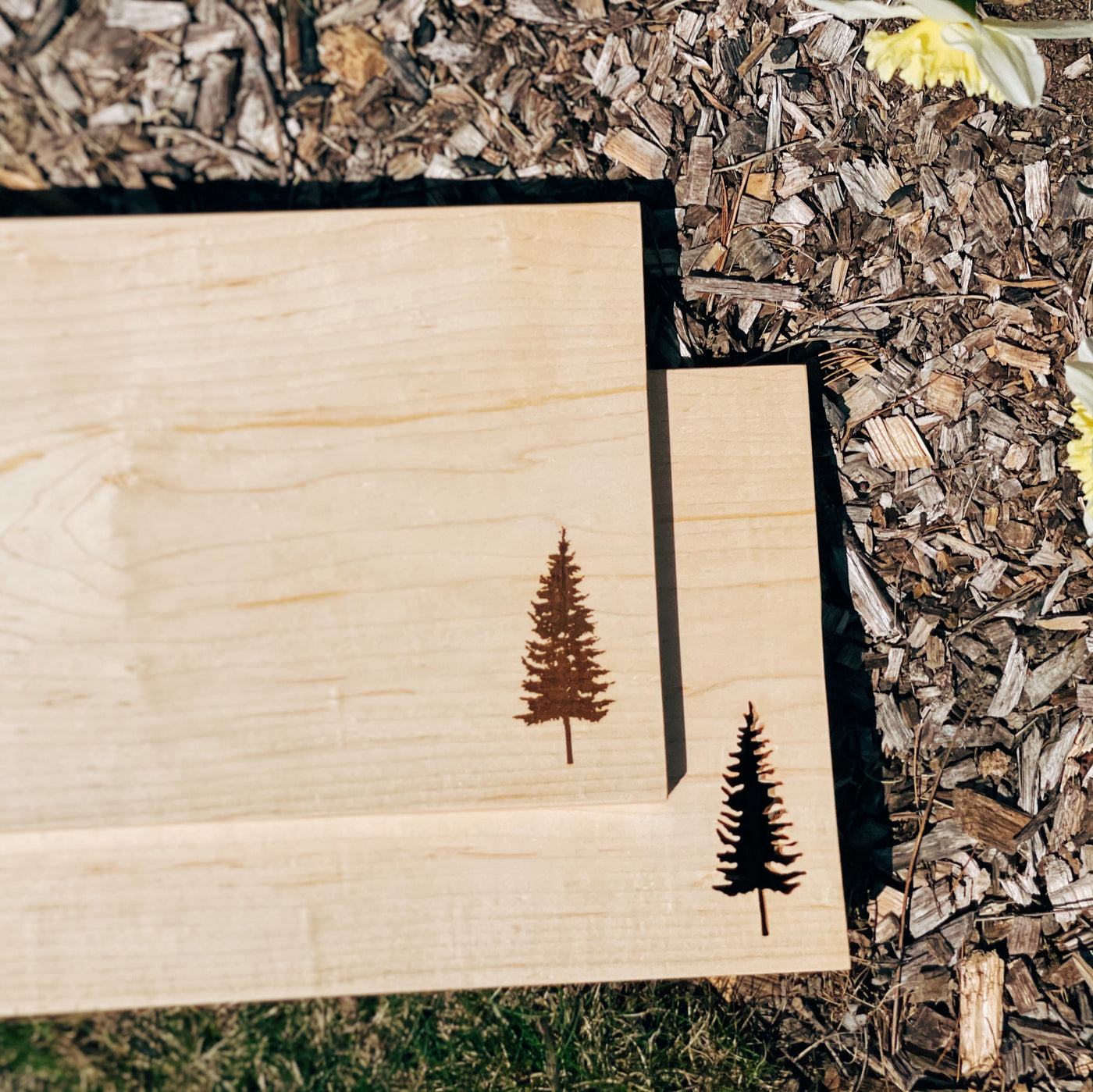 Maine Red Spruce Serving Board