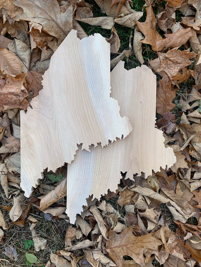 Maine Maple Wood Slab Board