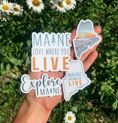 Maine Sticker Bundle (3 or 6)